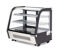 Vitrine de Comptoir Réfrigérée Série G Noire - 120 L - Polar