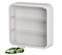 Vitrine de figurines - Boîte de rangement de figurines d'action à 3 couches, Vitrine de petites figurines | Boîte à poupées de grande capacité avec porte magnétique pour organiser des poupées, des