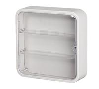 Vitrine de figurines miniatures, - Boîte de rangement étanche à la poussière à 3 couches | Rangement et organisation Poupées et figurines à la maison, avec porte magnétique
