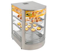 Vitrine de maintien au chaud pour chauffe-aliments, armoire chauffante 3 étages armoire chauffante électrique 800 W armoire thermique de comptoir plage de température 30-85 ℃ chauffage alimentaire