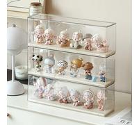 Vitrine de présentation pour blind box en acrylique, anti-poussière, pour figurines de bureau, boîte de rangement pour poupées et figurines d'action 1463-HUA