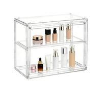 Vitrine de Présentation pour Figurines,Organisateur de Poupées en Acrylique avec Porte Magnétique - Boîte de Stockage pour Collections avec Étagère Amovible,pour Collection,
