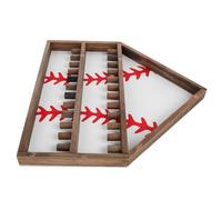 Vitrine de Présentation pour Médailles et Bagues Champion Bois Blanc