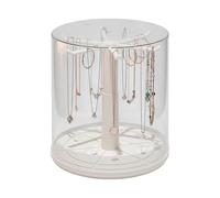 Vitrine de rangement rotative empilable anti-poussière