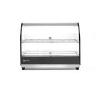 Vitrine de table chauffante deux niveaux 230V/400W 554x376x(H)432 mm