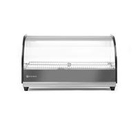 Vitrine de table chauffante un niveau 230V/400W 554x376x(H)311 mm - Hendi