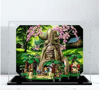 Vitrine en acrylique 3 mm pour Lego 77092 Great The Legend of Zelda Deku Tree Set de construction 2 en 1, étanche à la poussière, transparent compatible avec Lego 77092 (modèle non inclus)