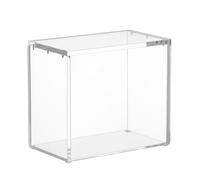 Vitrine en acrylique avec couvercle anti-poussière - Figurine d'action nizer pour parfums, bijoux, cartes, objets de collection - Parfait pour hommes, femmes, musées et collectionneurs