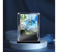 Vitrine en acrylique avec vis pour Lego® Horizon Forbidden West : Tallneck 76989 (jeu Lego non inclus) (fond personnalisé) Stock AU