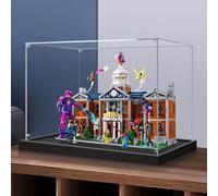 Vitrine en acrylique, compatible avec Le-go 76294 X-Men X-Mansion, modèle X-Mansion, transparent, protection contre la poussière, armoire de rangement (vitrine uniquement) (3 mm)