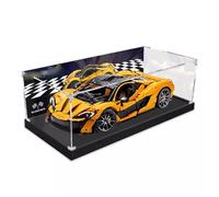 Vitrine en Acrylique Compatible avec Le-go Blocs de Construction de Voiture de Sport p1,Boîte en Acrylique Transparent Assembler Une Vitrine De Protection Anti-poussière 62×30×20cm B,3MM