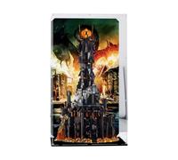 Vitrine en acrylique, compatible avec Lego 10333 Le Seigneur des Anneaux, modèle de bloc de construction, boîte de protection contre les UV, cadeau de collectionneur, protège et décore vos