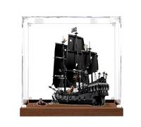 Vitrine en acrylique, compatible avec Lego 10365 Black Pearl Set, étanche à la poussière, boîte de rangement, coque transparente, compatible avec 10365 (boîte de présentation uniquement, kit non