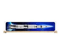 Vitrine en acrylique, compatible avec Lego 21309/92176 Launch Vehicle Building Box, cadeau pour les fans, armoire de collection, compatible avec Lego 21309/92176 (étui uniquement) (Style A)