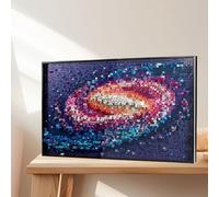 Vitrine en acrylique, compatible avec Lego 31212 Art Series Galactic Pixels, résistante à la poussière, aux UV (vitrine uniquement