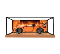 Vitrine en acrylique, compatible avec Lego 42056, résistante à la poussière, boîte de rangement, coque transparente, compatible avec 42056 (boîte de présentation uniquement, kit non inclus) (spray