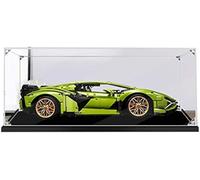 Vitrine en acrylique compatible avec Lego 42115 Technic Lamborghini Sián FKP 37 Voiture de course, boîtier d'affichage anti-poussière pour Lego 42115 - Sans kit de modèle (type 1)