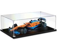Vitrine en acrylique compatible avec Lego 42141 Mclaren Formule 1 Voiture de course, vitrine d'exposition, boîtier anti-poussière, pour Lego 42141 - Kit de modélisme non inclus