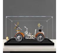 Vitrine en acrylique, compatible avec Lego 42182 Modélisme de véhicule d'inspection de surface lunaire, boîte de rangement transparente anti-poussière (vitrine uniquement) (3 mm)