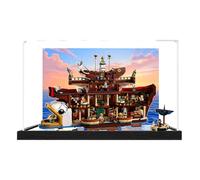 Vitrine en acrylique, compatible avec Lego 75640 Sea Restaurant, étanche à la poussière, boîte de rangement, coque transparente, compatible avec 75640 (boîte de présentation uniquement, kit non inclus