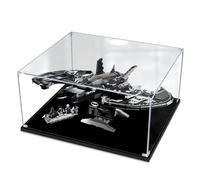 Vitrine en acrylique, compatible avec Lego 76161 Batwing Vitrine transparente, résistante à la poussière, aux UV (vitrine uniquement, kit non inclus) (3 mm)