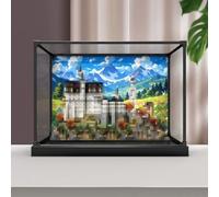 Vitrine en acrylique compatible avec Lego Castillo 21063 - Transparent - 55 x 30 x 40 cm (modèle non inclus) (option 3)