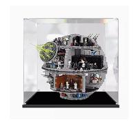 Vitrine en acrylique compatible Lego 75159 - Modèle étoile de la mort - Protection anti-poussière - Transparente - Compatible avec Lego (uniquement vitrine) (3 mm)