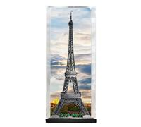 Vitrine en acrylique conçue pour le modèle Lego 10307 Tour Eiffel, boîte de présentation transparente utilisée pour protéger le modèle de collection - (les ensembles Lego ne sont pas inclus)