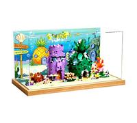 Vitrine en acrylique, convient pour les ensembles de château Le-go 11386