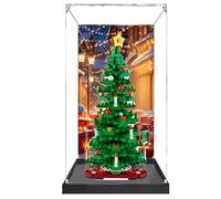 Vitrine en acrylique haute transmission pour modèle d'arbre de Noël Lego 40573, résistante à la poussière et aux chutes, parfaite pour les cadeaux, les objets de collection pour adultes (B)