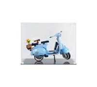 Vitrine en acrylique iCUANUTY pour Lego Icons Vespa 125 10298/10300 Retour vers le futur, vitrine pour modèles 10258/10267/10275/10331/42063/75979/80104/80106/80107/75322. Numéro d'article : 6/761.