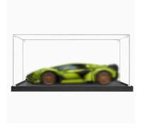 Vitrine en Acrylique pour 42115,modèle Voiture, Protection Anti-poussière,boîte présentation Compatible avec Lego 42115 (modèle Non Inclus)(3MM)