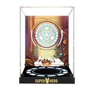 Vitrine en acrylique pour casque Lego Iron Mans 76165, 3 mm, étanche à la poussière, pour casque Lego 76165 Iron Mans (vitrine uniquement)