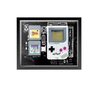 Vitrine en acrylique pour console de jeu Lego 72046 Game Boy - Boîte transparente anti-poussière - Seule la vitrine - Cadre photo compatible avec Lego 72046 (cadre photo D)