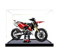 Vitrine en acrylique pour ensembles moto Le-go 42238 Noir 2 mm