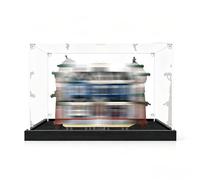 Vitrine en Acrylique pour Le*-GO 11370 Stran*ger Things : La mai*Son Creel-Boîtier Ultra-Transparent et Anti-poussière(Modèle Non Inclus) (Black-2mm)