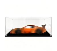 Vitrine en Acrylique pour Le*GO 42056 Pors*Che 911 GT3 RS- Boîtier de présentation et de Rangement Transparent et Anti-poussière pour modèles de Construction de Collection (Black-3mm)