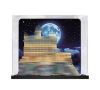 Vitrine en Acrylique pour Le*GO 76435 Gra*nde Salle du Château de Poudlard- Boîtier de présentation et de Rangement Transparent et Anti-poussière pour modèles Construction Collection (Printed-3mm)