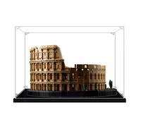 Vitrine en acrylique pour Lego 10276 Colisée de Rome - Boîte de rangement - Boîte de rangement transparente compatible avec 10276 (boîte uniquement) (3 mm transparent)