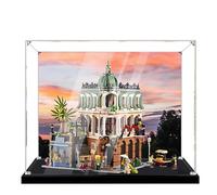 Vitrine en acrylique pour Lego 10297 Modèle d'angle Boutique Hotel - 3 mm - Étanche à la poussière - Vitrine compatible avec Lego 10297 (modèle non inclus) (fond 3 mm)