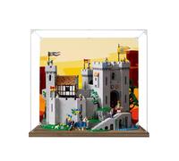 Vitrine en acrylique pour Lego 10305 Château de chevalier, utilisée pour collectionner et protéger des présentoirs, boîte de rangement robuste 49,8 x 40 x 45 cm (à l'exception des modèles) (option 2)