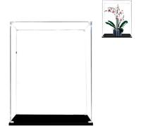 Vitrine en Acrylique pour Lego 10311 Bâtiment Décor de Plantes d'Orchidées, Vitrine Transparente Antipoussière (Ensemble Lego Non Inclus)(3MM)