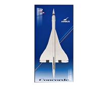 Vitrine en acrylique pour Lego 10318 Concorde, panneaux muraux, cadres photo, toiles de fond, compatible avec 10318 (modèle non inclus) (bleu)