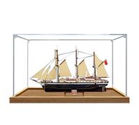 Vitrine en acrylique pour Lego 10335 Endurance Expedition Ship Model - Boîte anti-poussière - Boîte de rangement transparente compatible avec Lego 10335 (coque uniquement, sans modèle (3 mm)