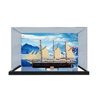 Vitrine en acrylique pour Lego 10335 Endurance Expedition Ship Model - Boîte de présentation anti-poussière - Boîte de rangement transparente compatible avec Lego 10335 (coque uniquement, sans modèle)