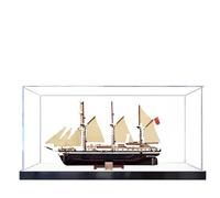 Vitrine en acrylique pour Lego 10335 Endurance Exploration Ship Building - Vitrine transparente anti-poussière compatible avec Lego 10335 (vitrine unique) (transparent B)