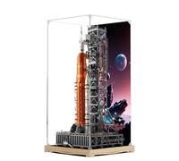 Vitrine en acrylique pour Lego 10341 Space Launch System Model, boîte de présentation anti-poussière de 3 mm, vitrine compatible avec Lego 10341 (modèle non inclus) (fond 3 mm A)