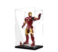 Vitrine en acrylique pour Lego 10344 Mech - Boîte transparente anti-poussière - Seule vitrine compatible avec Lego 10344 (3 mm)