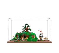 Vitrine en acrylique pour Lego 10354 - Modèle The Shire - 3 mm - Étanche à la poussière - Compatible avec Lego 10354 (modèle non inclus) - Transparent - 3 mm