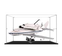 Vitrine en acrylique pour Lego 10360 - Navette spatiale - Boîte de rangement transparente - Compatible avec 10360 (boîte uniquement) (3 mm transparent)